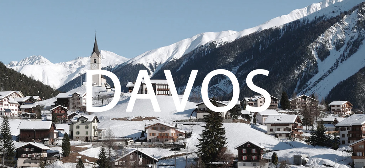 Fretamento de jatos executivos de Davos
