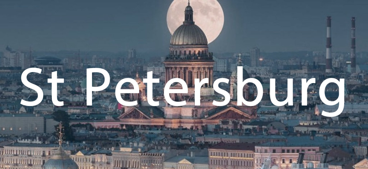 Peterburi ärilennukite harta – Venemaa
