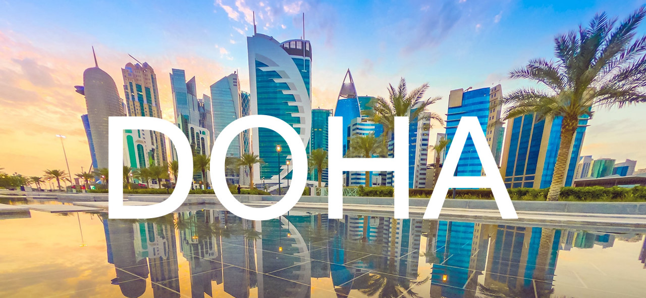 Üzleti repülés Dohában