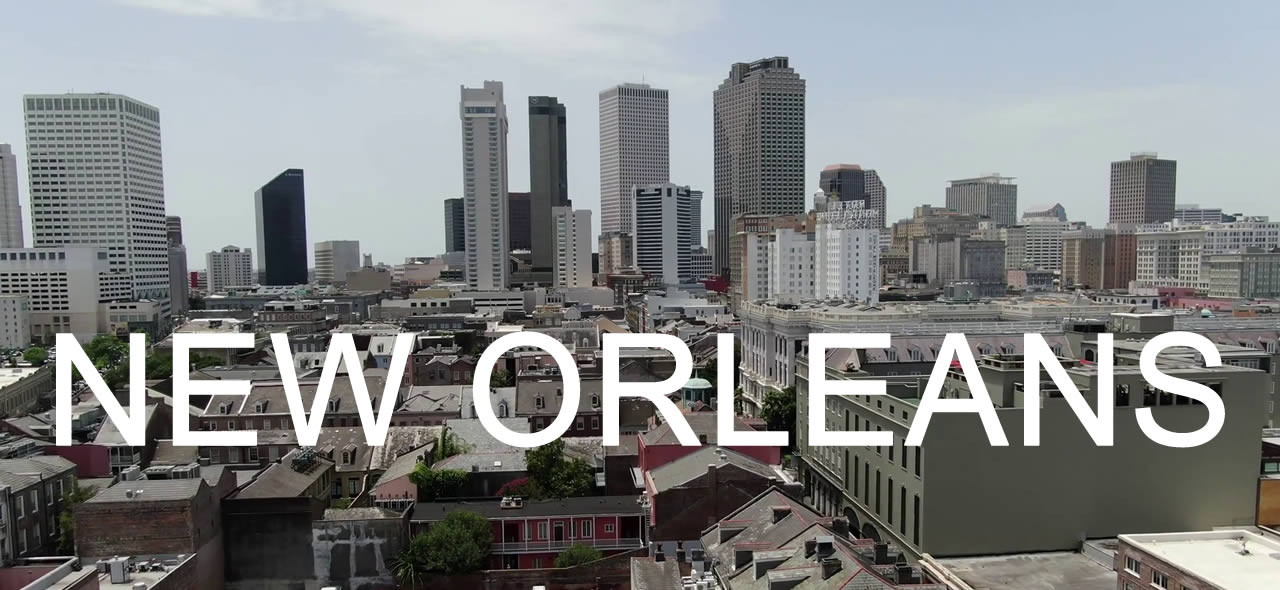 New Orleansi ärilennukite harta